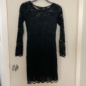 Black Lace dress, size Small, Charlotte Russe